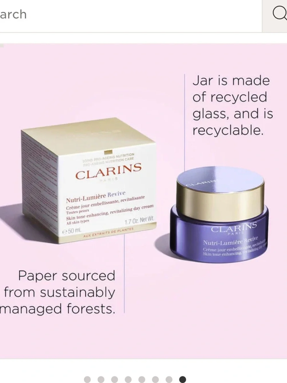 Clarins Nutri-Lumière Revive Day Cream NEW IN BOX